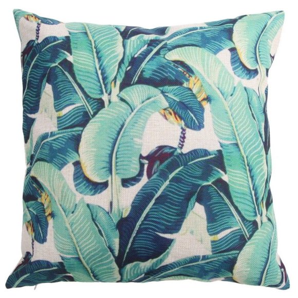 Banana Leaf Pillow Cover- Sturdy! - Picture 1 of 4